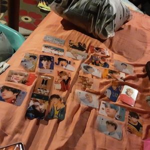 25 BTS member and group cards